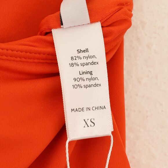 ANDIE The Skirt XS Sire Orange Solid Swim Bottom Bathing Separates #AB339 NWT B9 - Picture 3 of 4